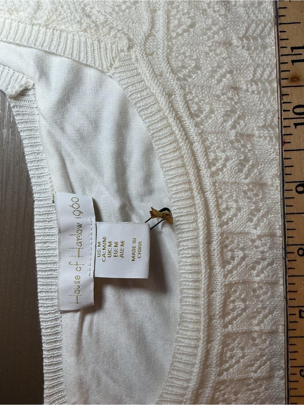 Ivory Crochet Two-Piece Maxi set - Picture 9 of 10